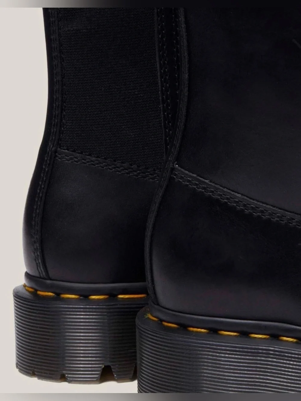 Dr. Marten Amaayah Knee High Leather Riding Boots, Size 9 US (Black)